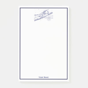 Post-it® Carte de Long Island The Hamptons