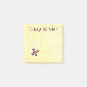 Post-it® Carte des trésors Pirate Booty