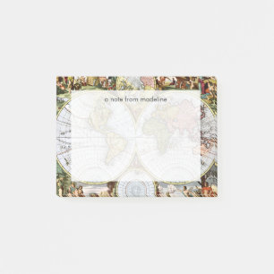 Post-it® Carte du monde