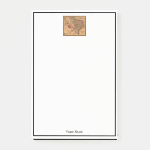 Post-it® Carte du Texas antique #1