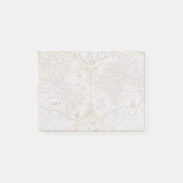 Post-it® Carte médiévale du monde à partir de 1525 (Devant)