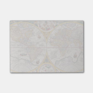 Post-it® Carte médiévale du monde à partir de 1525