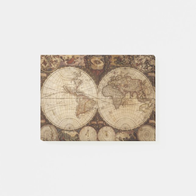 Post-it® Carte vintage (Devant)