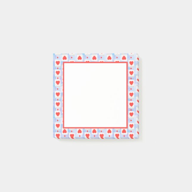 Post-it® Cartes de Saint Valentin Tie Dye Notes (Devant)