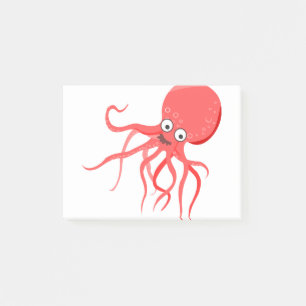 Post-it® Cartographie octopus orange mer rouge