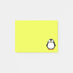 Post-it® Carton en pingouin mignon personnalisé