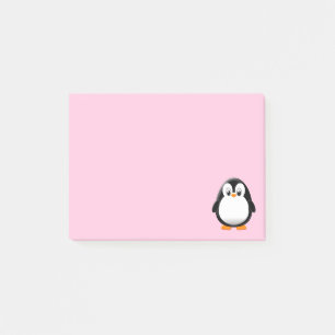 Post-it® Carton en pingouin mignon personnalisé