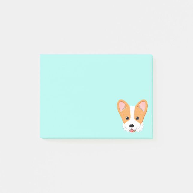 Post-it® Cartoon Corgi (Devant)