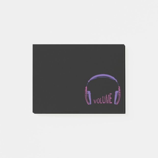 Post-it® Casque Volume (Devant)