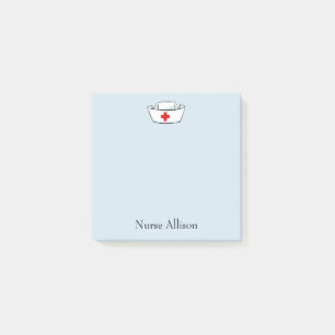 Post-it® Casquette de l'infirmière Ajouter le nom 3x3