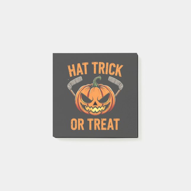 Post-it® Casquette Trick ou traiter Halloween Éffrayant Hoc (Devant)