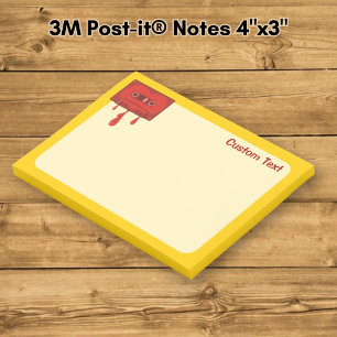 Post-it® Cassette Cœur Rouge