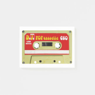 Post-it® cassette de musique pop rétro bande d'enregistreme