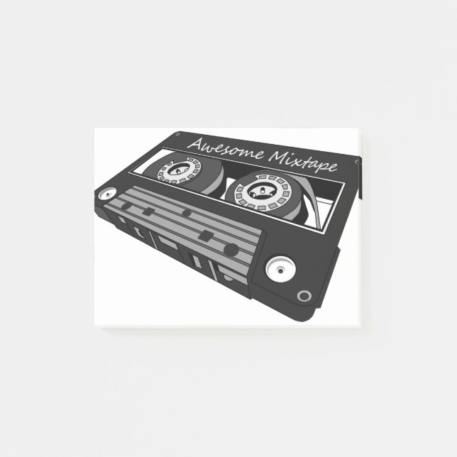 Post-it® Cassette Mixtape (Devant)