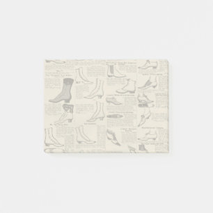 Post-it® Catalogue de chaussures pour dames vintage - 1900s