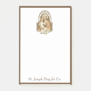 Post-it® Catholique traditionnel de Jésus de bébé de St