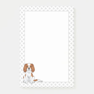 Post-it® Cavalier King Charles Spaniel & Pattes de Blenheim