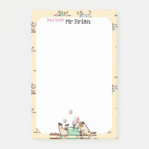 Post-it® Ce Chien Vie Drôle Boss