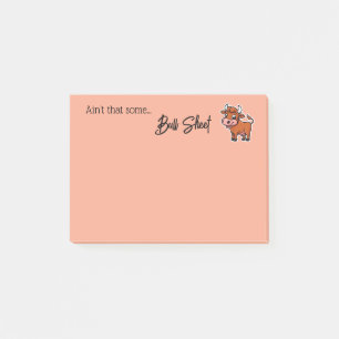 Post-it® Ce n’est pas que quelque feuille de taureau Snarky