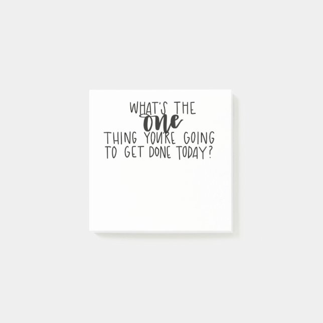 Post-it® Ce qui est l'une chose - notes de Courrier-it® de (Devant)