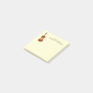Post-it® Cello Musicien Musique Enseignant Chaîne Orchestre