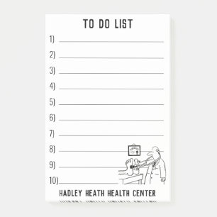 Post-it® Centre de santé des médecins Médicales à Perso