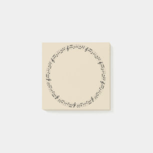 Post-it® Cercle de musique