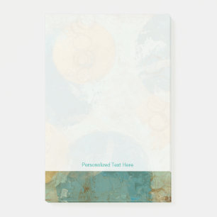 Post-it® Cercles bleus et jaunes