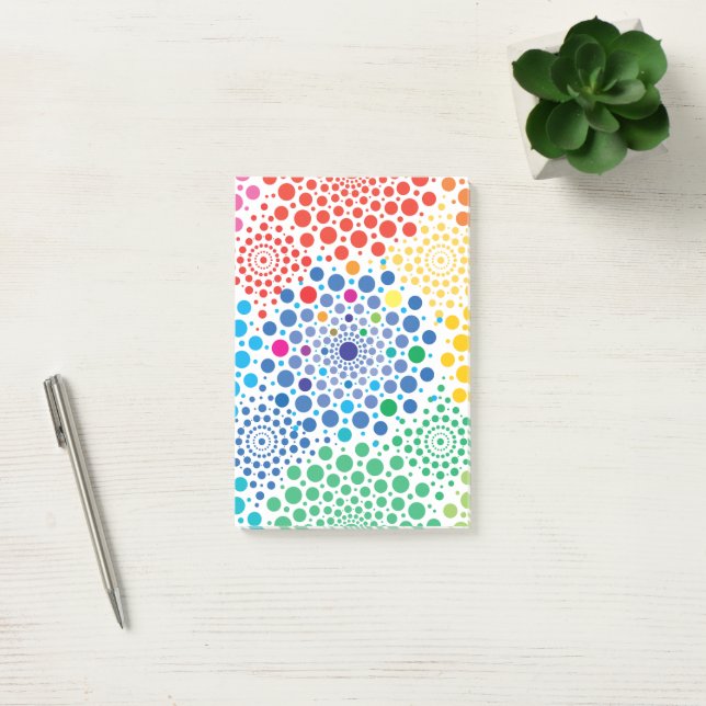 Post-it® Cercles Mandala 3 (Bureau)