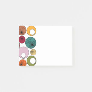 Post-it® Cercles modernes du milieu du siècle
