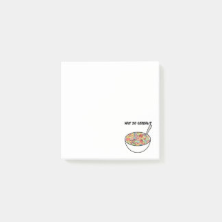 Post-it® Céréales Post It Note