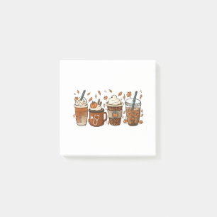 Post-it® C'est la dernière saison Citrouille Spice Coffee A