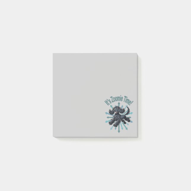 Post-it® C'est l'heure de Zoomie Cocker Spaniel (Devant)