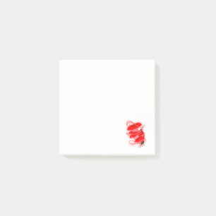 Post-it® Champignons rouges brillants d'huître enchantés