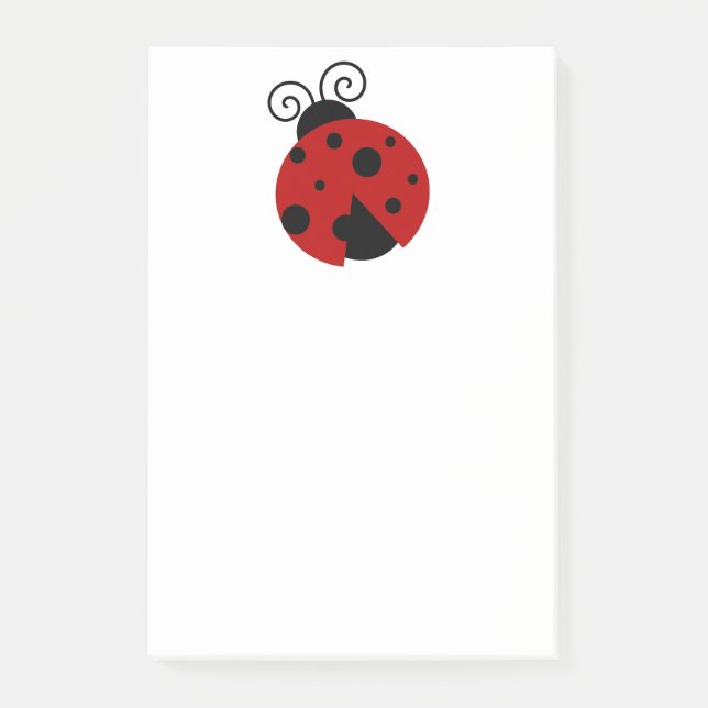 Post-it® Chance soit une coccinelle Conception de l'insecte (Devant)