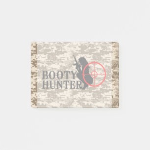 Post-it® Chasseur de bottes sur Camo du désert