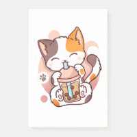 Chat Boba Tea Bubble Tea Anime Kawaii Neko pour fi