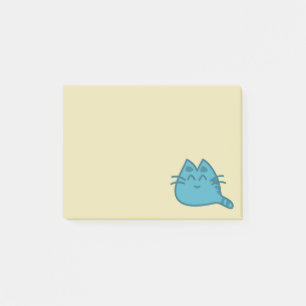 Post-it® Chat Kitty souriant bleu