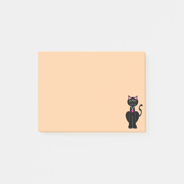 Post-it® Chat mignon d'Halloween (Devant)