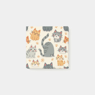 Post-it® chat mignon poster une note