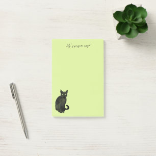 Post-it® chat noir
