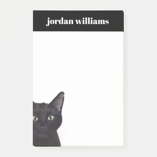 Post-it® Chat, Portrait de Gus (Devant)