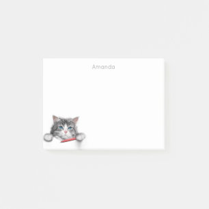 Post-it® Chateau drôle et mignon avec un stylo rouge ajout