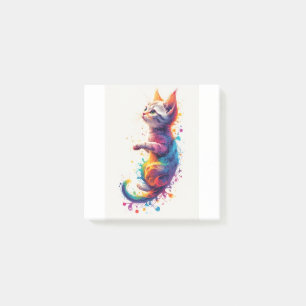 Post-it® Chaton Abstrait Fractal
