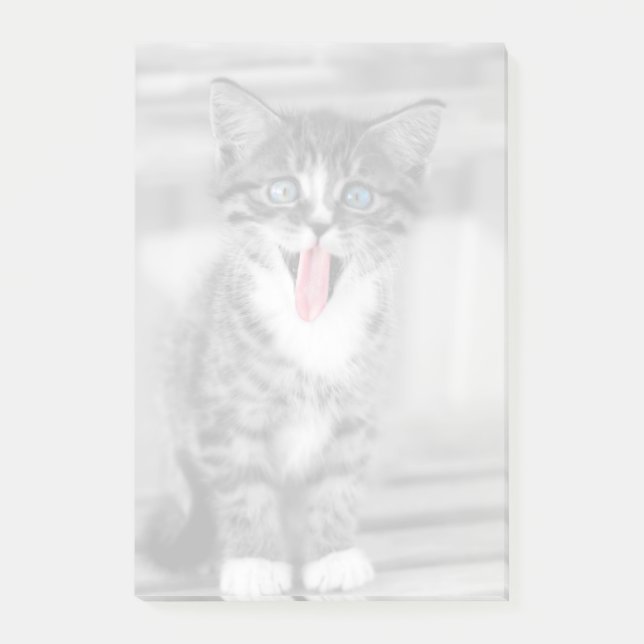 Post-it® Chaton drôle (Devant)