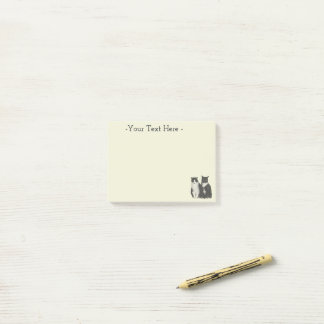 Post-it® Chats de Tuxedo