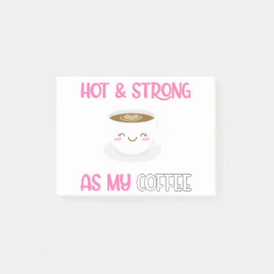Post-it® Chaud Et Fort Comme Mon Café