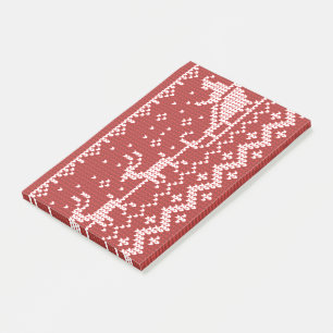 Post-it® Chaudron moche Le Père Noël traîne et rennes