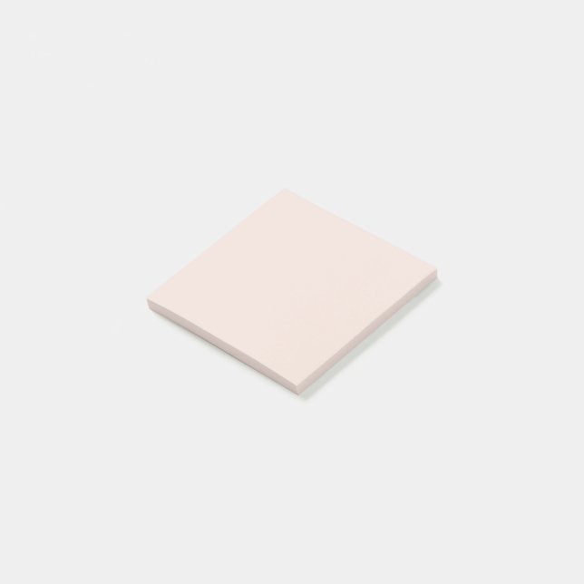 Post-it® Chaussons de ballet clair Couleur solide rose (Incliné)