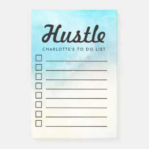 Post-it® Checkbox personnalisé pour faire l'aquarelle de
